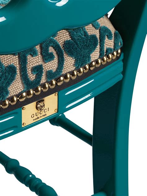 gucci armchair|farfetch gucci stools.